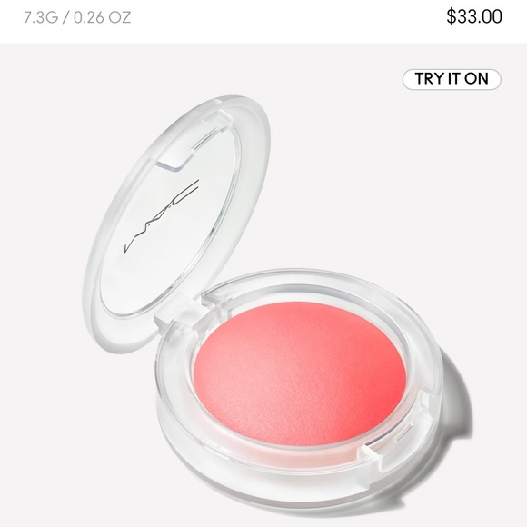 MAC Glow Play Blush NIB That’s Peachy x2 - Picture 1 of 2
